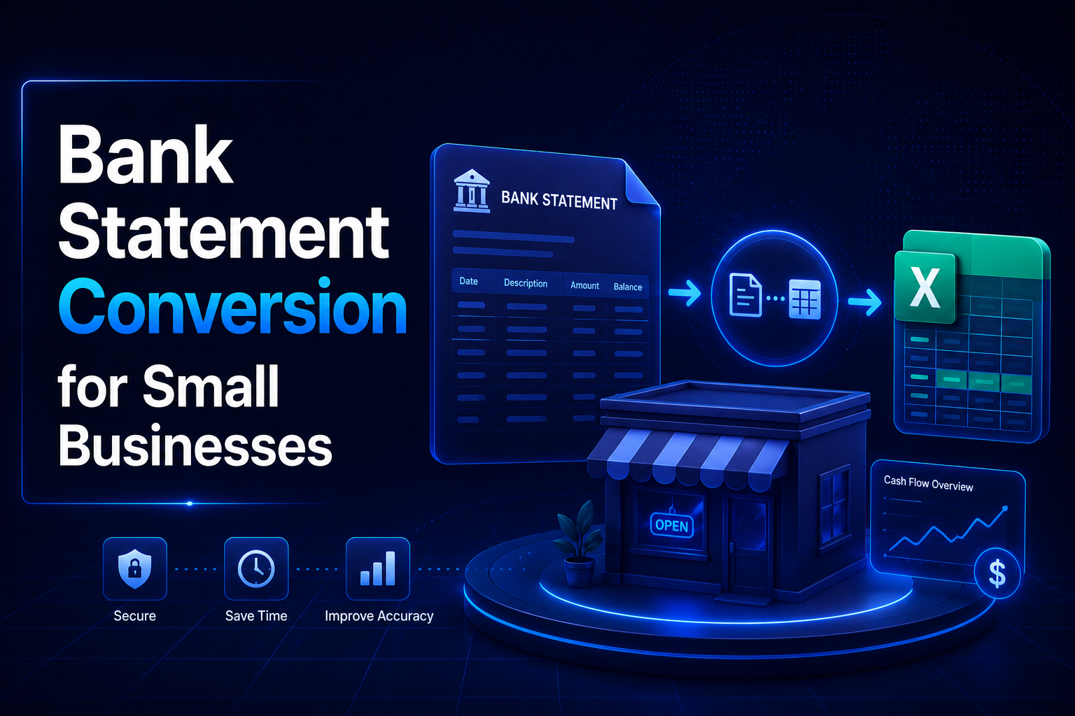 Bank Statement Conversion for Small Businesses: Complete Guide